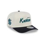 GORRA NEW ERA CAP SEATTLE KRAKEN NHL SCRIPT GOLFER SNAPBACK en STOCK