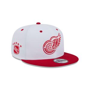 GORRA NEW ERA CAP DETROIT RED WINGS NHL VINTAGE SATIN 9FIFTY SNAPBACK en STOCK