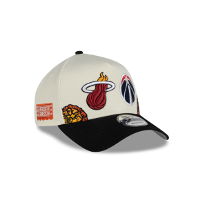 GORRA NEW ERA CAP NBA MEXICO CITY GAME 2024 DUAL LOGO 9FORTY AF SNAPBACK en STOCK