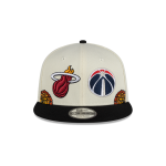 GORRA NEW ERA CAP NBA MEXICO CITY GAME 2024 DUAL LOGO 9FIFTY SNAPBACK en STOCK