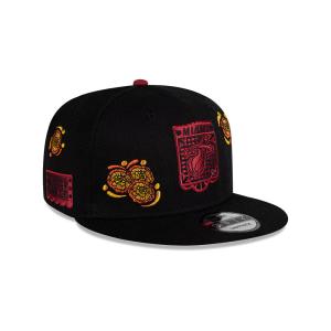GORRA NEW ERA CAP MIAMI HEAT PAPEL PICADO NBA MEXICO CITY GAME 2024 9FIFTY SNAPBACK en STOCK