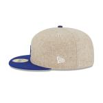 GORRA NEW ERA CAP LOS ANGELES DODGERS HERRINGBONE MOON X MLB 59FIFTY CERRADA en STOCK