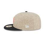 GORRA NEW ERA CAP SAN FRANCISCO GIANTS HERRINGBONE MOON X MLB 59FIFTY CERRADA en STOCK