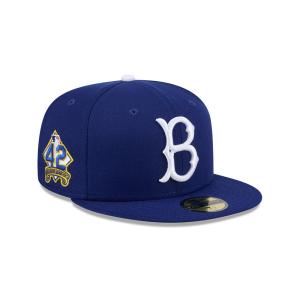 GORRA NEW ERA CAP BROOKLYN DODGERS MLB JACKIE ROBINSON DAY 2025 59FIFTY CERRADA en STOCK