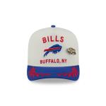 GORRA NEW ERA CAP BUFFALO BILLS NFL DRAFT 2025 59FIFTY AF CERRADA BLANCA en STOCK
