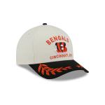 GORRA NEW ERA CAP CINCINNATI BENGALS NFL DRAFT 2025 9FORTY M-CROWN AF SNAPBACK BLANCA en STOCK