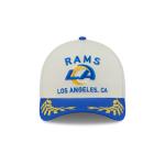 GORRA NEW ERA CAP LOS ANGELES RAMS NFL DRAFT 2025 9FORTY M-CROWN AF SNAPBACK BLANCA en STOCK