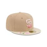 GORRA NEW ERA CAP SAN DIEGO PADRES MLB HAND STITCHED FLORAL 59FIFTY CERRADA en STOCK