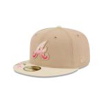 GORRA NEW ERA CAP ATLANTA BRAVES MLB HAND STITCHED FLORAL 59FIFTY CERRADA en STOCK