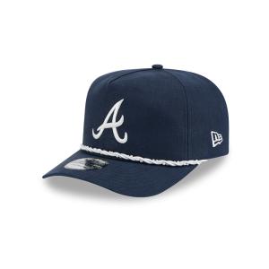 GORRA NEW ERA CAP ATLANTA BRAVES MLB PEARL ROPE GOLFER STRAPBACK en STOCK