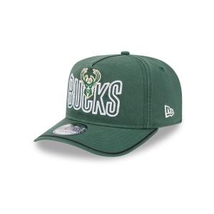 GORRA NEW ERA CAP MILWAUKEE BUCKS NBA CHAIN STITCH GOLFER STRAPBACK en STOCK