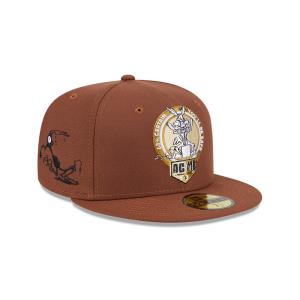 GORRA NEW ERA CAP WILE E. COYOTE LOONEY TUNES 59FIFTY CERRADA en STOCK