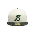 GORRA NEW ERA CAP BRAVAS DE LEóN GRAPHIC VISOR LMS GAME CAP 2025 59FIFTY CERRADA en STOCK