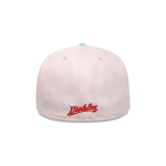 GORRA NEW ERA CAP DIABLOS ROJOS DEL M√©XICO GRAPHIC VISOR LMS GAME CAP 2025 59FIFTY CERRADA en STOCK