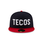 GORRA NEW ERA CAP TECOS 2 LAREDOS ALTERNATIVO LMB GAME CAP 100 ANIVERSARIO 59FIFTY CERRADA NAVY en STOCK