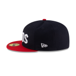 GORRA NEW ERA CAP TECOS 2 LAREDOS ALTERNATIVO LMB GAME CAP 100 ANIVERSARIO 59FIFTY CERRADA NAVY en STOCK