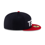 GORRA NEW ERA CAP TECOS 2 LAREDOS ALTERNATIVO LMB GAME CAP 100 ANIVERSARIO 59FIFTY CERRADA NAVY en STOCK