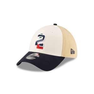 GORRA NEW ERA CAP TECOS 2 LAREDOS AWAY LMB GAME CAP 100 ANIVERSARIO 39THIRTY ELáSTICA en STOCK