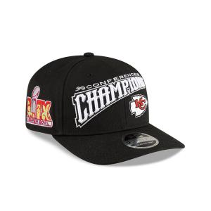 GORRA NEW ERA CAP KANSAS CITY CHIEFS NFL CONFERENCE CHAMPIONS 9SEVENTY SNAPBACK en STOCK