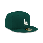 GORRA NEW ERA CAP LOS ANGELES DODGERS TOP SELLERS 59FIFTY CERRADA VERDE en STOCK