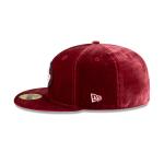GORRA NEW ERA CAP SAN FRANCISCO 49ERS NFL JUST CAPS VELVET 59FIFTY CERRADA en STOCK