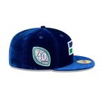GORRA NEW ERA CAP SEATTLE SEAHAWKS NFL JUST CAPS VELVET 59FIFTY CERRADA en STOCK