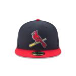 GORRA NEW ERA CAP ST. LOUIS CARDINALS AUTHENTIC COLLECTION 59FIFTY CERRADA en STOCK