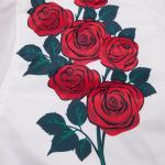 CHAMARRA NTA BRAVES ROSE SATIN JACKET WHITE en STOCK