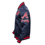 CHAMARRA NTA BRAVES MASH UP RIB SATIN JACKET MIDNIGHT NAVY RED MIDNIGHT NAVY en STOCK