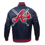 CHAMARRA NTA BRAVES MASH UP RIB SATIN JACKET MIDNIGHT NAVY RED MIDNIGHT NAVY en STOCK
