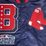 CHAMARRA ON RED SOX MASH UP RIB SATIN JACKET MIDNIGHT NAVY RED MIDNIGHT NAVY en STOCK