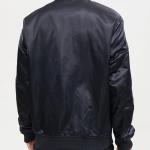 CHAMARRA INNATI REDS WORDMARK SATIN JACKET BLACK en STOCK