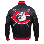 CHAMARRA INNATI REDS MASH UP RIB SATIN JACKET BLACK RED BLACK en STOCK