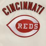 CHAMARRA INNATI REDS RETRO CLASSIC RIB SATIN JACKET EGGSHELL RED en STOCK