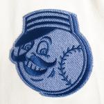 CHAMARRA CINCINNATI REDS VARSITY BLUES MENS DENIM VARSTIY JACKET DENIM LINEN en STOCK