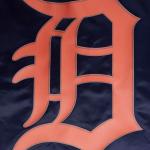 CHAMARRA DETROIT TIGERS SCRIPT TAIL MENS SATIN JACKET MIDNIGHT NAVY ORANGE MIDNIGHT NAVY en STOCK