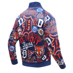 CHAMARRA OIT TIGERS AOP SATIN JACKET MIDNIGHT NAVY en STOCK