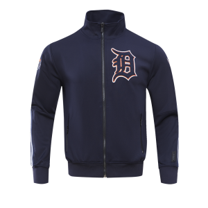 CHAMARRA DETEROIT TIGERS CLASSIC MENS TRACK JACKET MIDNIGHT NAVY en STOCK