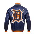 CHAMARRA OIT TIGERS MASH UP RIB SATIN JACKET MIDNIGHT NAVY ORANGE MIDNIGHT NAVY en STOCK