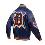 CHAMARRA OIT TIGERS MASH UP RIB SATIN JACKET MIDNIGHT NAVY ORANGE MIDNIGHT NAVY en STOCK