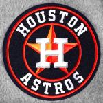 CHAMARRA HOUSTON ASTROS SCRIPT TAIL MENS RIB WOOL VARSITY HEATHER GREY WHITE MIDNIGHT NAVY en STOCK