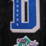 CHAMARRA ANGELES DODGERS MASH UP RIB SATIN JACKET BLACK en STOCK