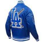 CHAMARRA ANGELES DODGERS MASH UP RIB SATIN JACKET DODGER BLUE en STOCK
