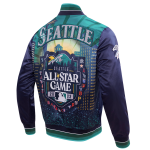 CHAMARRA ALL STAR 2023 RIB SATIN JACKET MIDNIGHT NAVY en STOCK