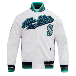 CHAMARRA ALL STAR 2023 RIB SATIN JACKET WHITE en STOCK