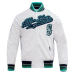 CHAMARRA ALL STAR 2023 RIB SATIN JACKET WHITE en STOCK