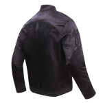CHAMARRA W YORK YANKEES TRIPLE BLACK LOGO SATIN JACKET BLACK en STOCK