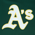 CHAMARRA OAKLAND ATHLETICS CLASSIC MENS DK TRACK JACKET FOREST GREEN en STOCK