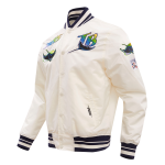 CHAMARRA A DEVIL RAYS RETRO CLASSIC RIB SATIN JACKET EGGSHELL MIDNIGHT NAVY en STOCK